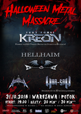 halloween metal massacre plakatb m