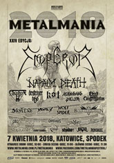 metalmania poster z logosami prawidlowya m